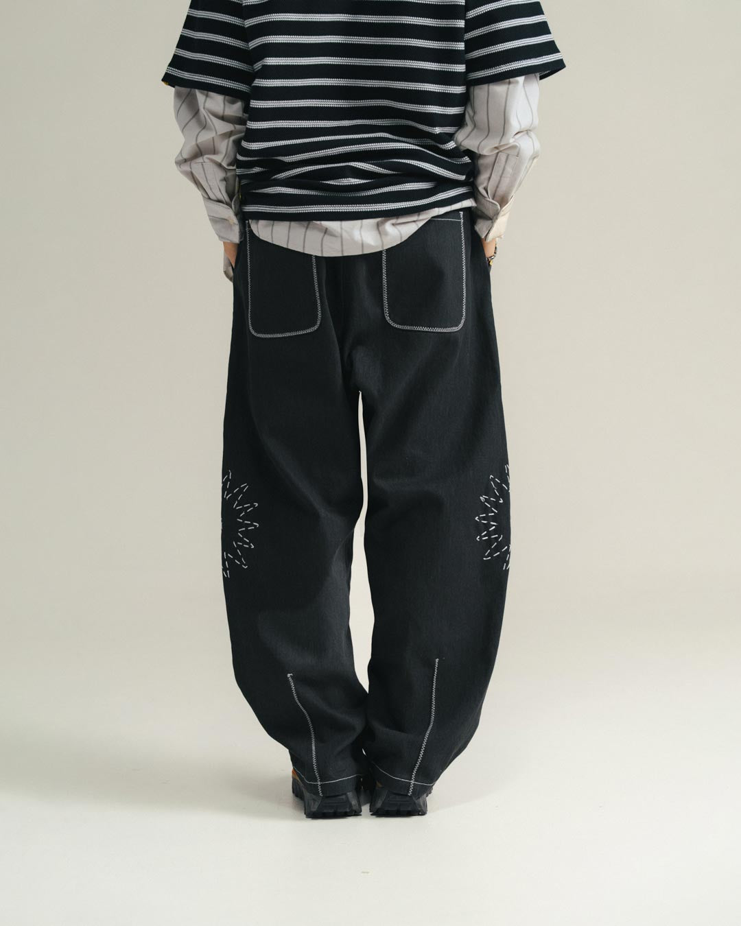 SOLAR DENIM TROOPER PANTS