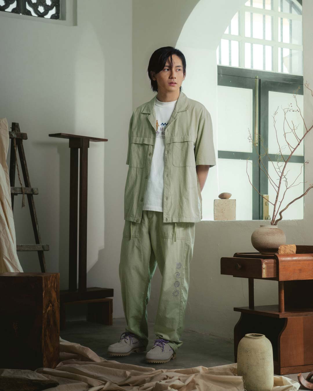 FTMD. X TIMBERLAND RELAXED WORKER PANTS