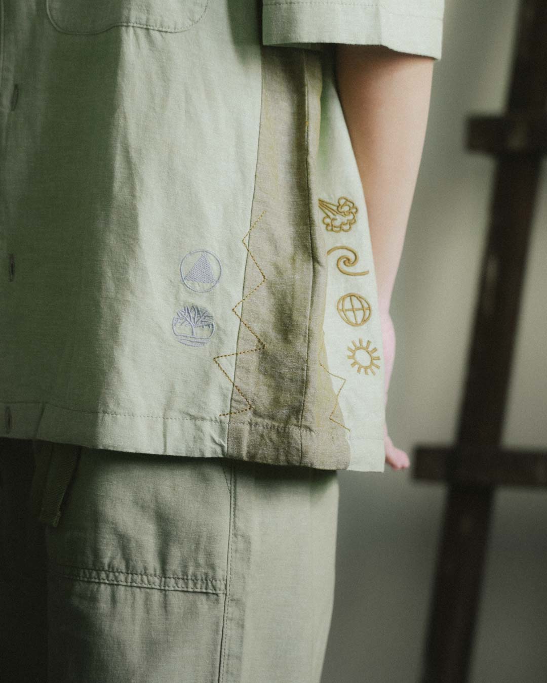 FTMD. X TIMBERLAND OVERSIZED RELAX SHIRT