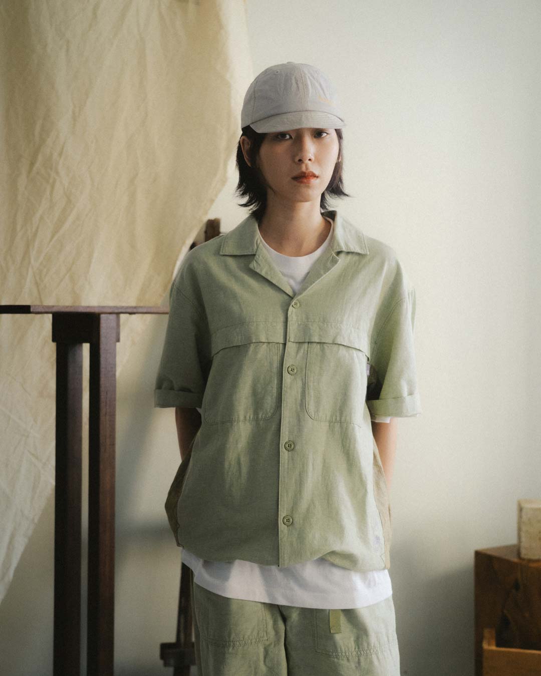 FTMD. X TIMBERLAND OVERSIZED RELAX SHIRT